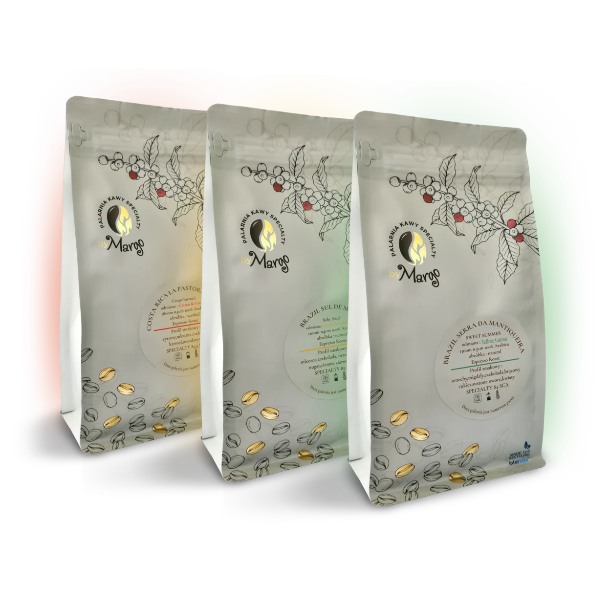 zestaw kaw specialty,zestaw degustacyjny kawy.kawa specialty,bymargo